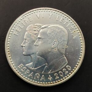 AÑO 2020. 30 EUROS PLATA " COVID 19 ". PESO 18 GR