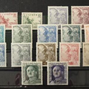 EDIFIL 1044/61 ** CID Y GENERAL FRANCO. CATÁLOGO 65 €
