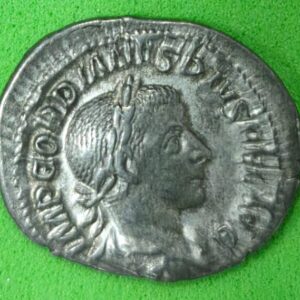 AÑO 240/44 D.C. GORDIANO III. DENARIO. PESO 2,7 GR