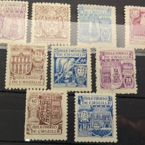 EDIFIL 974/82 ** MILENARIO DE CASTILLA. VALOR DE CATÁLOGO 35 €