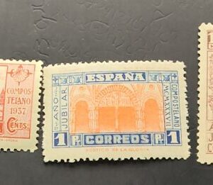 EDIFIL 833/35 ** AÑO SANTO COMPOSTELANO. VALOR DE CATÁLOGO 80 €