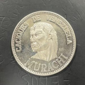 VENEZUELA AÑO 1959   CACIQUES DE VENEZUELA   "MURACHI". PESO 15 GR