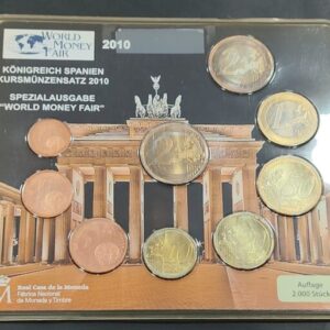 AÑO 2010. EMISIÓN  ESPECIAL DEL EURO " WORLD MONEY FAIR 2010 "