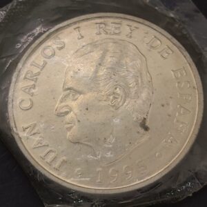 AÑO 1995. 2.000 PTAS PLATA " PRESINDENCIA CONSEJO U.E " PESO 18 GR