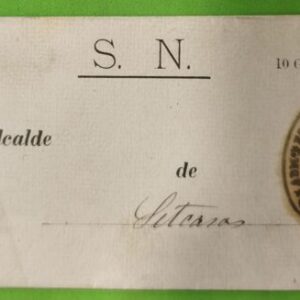 GERONA A SETCASAS (GERONA). AÑO 1876.
