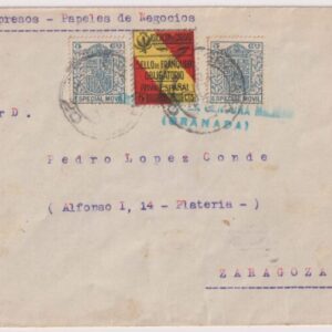 GRANADA/ZARAGOZA. AÑO 1936.