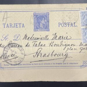 GUIPUZCOA (FUENTERRABIA) A ESTRASBURGO (FRANCIA). AÑO 1891.