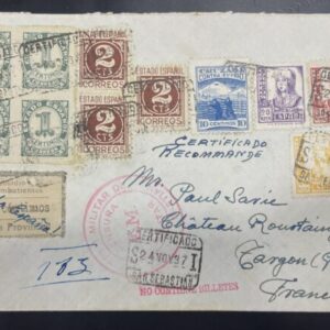 GUIPUZCOA. (SAN SEBASTIAN)  A FRANCIA. AÑO 1937