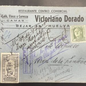 HUELVA A JEREZ DE LA FRONTERA (CÁDIZ). AÑO 1947.