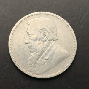 SUDAFRICA AÑO 1896 1 SHILLING PLATA ( 925 )