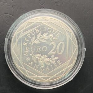 FRANCIA. AÑO 2019. 20 EUROS PLATA " MARIANNE ". PESO 18 GR