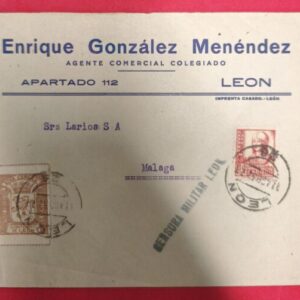 LEON A MÁLAGA. AÑO 1937.