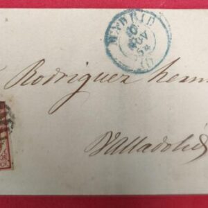 MADRID A VALLADOLID. AÑO 1854.-