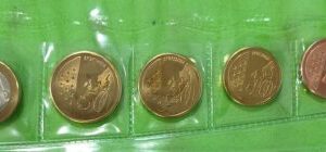 VATICANO. AÑO 2001. SERIE DE 8 MONEDAS EUROS SPECIMEN "FANTASIA"
