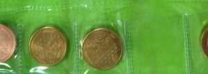 VATICANO. AÑO 2005. SERIE DE 7 MONEDAS EUROS SPECIMEN "FANTASIA"