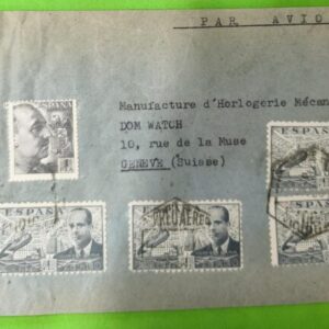 MADRID A GENEVA (SUIZA). AÑO 1947.-