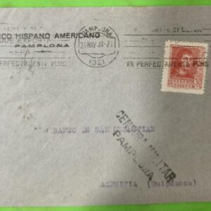 PAMPLONA A AZPEITIA ( GUIPUZCOA).AÑO 1938.-