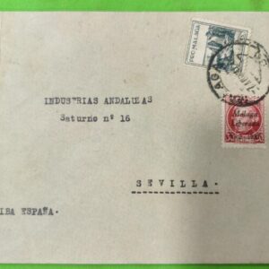 MALAGA A SEVILLA. AÑO 1937.-