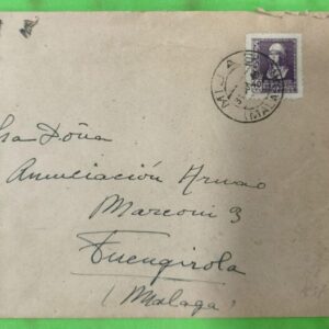 MÁLAGA(MIJAS) A FUENGIROLA( MÁLAGA). AÑO 1940
