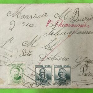 ORENSE (LA RUA) A PARIS (FRANCIA). AÑO 1935.-