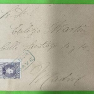 PALENCIA (MAVE) A MADRID. AÑO 1903.