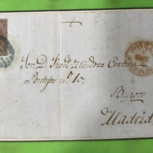OVIEDO( VIDIAGO) A MADRID. AÑO 1856.-