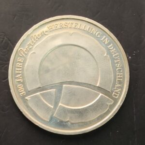 ALEMANIA AÑO 20100 10 EUROS PLATA (925) 300 ANIVERSARIO DE LA FABRICACIÓN PORCELANA ALEMANA. PESO 18 GR
