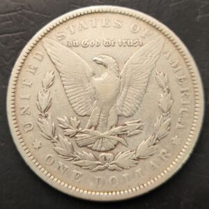 ESTADOS UNIDOS AÑO 1890. 1 DOLLAR PLATA (900) " MORGAN ". PESO 26,3 GR