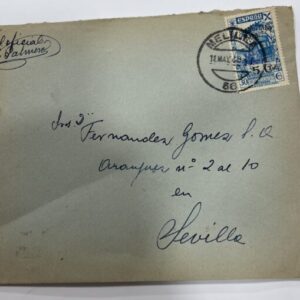 MELILLA A SEVILLA. AÑO 1940.