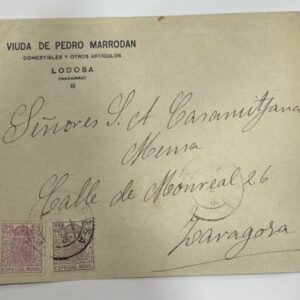 NAVARRA (LODOS) A ZARAGOZA. AÑO 1936