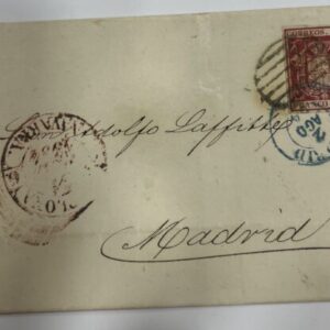 PAMPLONA (NAVARRA) A MADRID. AÑO 1854