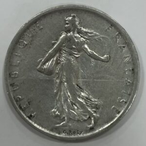 FRANCIA. AÑO 1960. 5 FRANCOS. PLATA(835). PESO 11,90GR