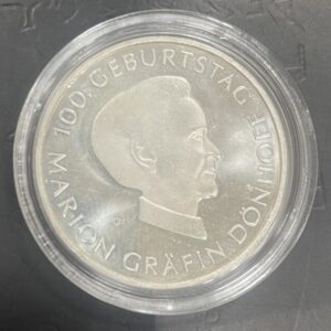 ALEMANIA. AÑO 2009. 10€ PLATA "J. MARION GRÄFIN". PESO 18 GR
