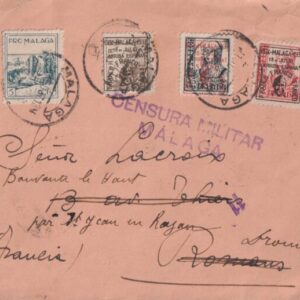 MALAGA / PARIS (FRANCIA). AÑOI 1937.-