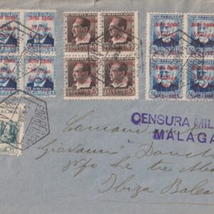 MALAGA/IBIZA. AÑO 1937.-