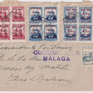 MALAGA/IBIZA. AÑO 1937.-