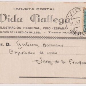 PONTEVEDRA (VIGO) A JEREZ DE LA FRONTERA. AÑO 1933.