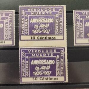 AFINET 1933/36 * VIOLETA * VERDUGO MUERTE.