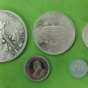 AÑO 1990. V CENTENARIO DESCUBRIMIENTO AMERICA. SERIE DE 5 MONEDAS.