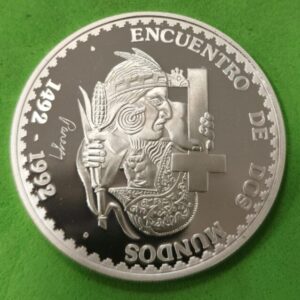 PERU. AÑO 1991. 1 SOL PLATA (925). PESO 27 GR