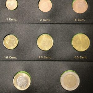 VATICANO. AÑO 2002. SERIE DE 8 MONEDAS JUAN PABLO II. DESDE 1 CT HASTA 2 EUROS.