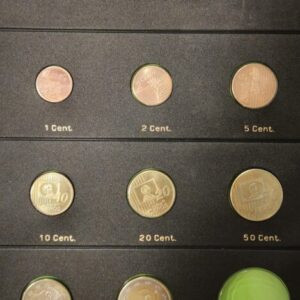 LIECHTENSTEIN. AÑO 2004 SERIE DE 8 MONEDAS DESDE 1 CT  HASTA 2 E ESSAY, PROBE..