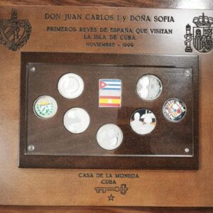 CUBA. AÑO 1999. EMISIÓN OFICIAL DEL VIAJE DE SS.MM LOS REYES DE ESPAÑA A CUBA.
