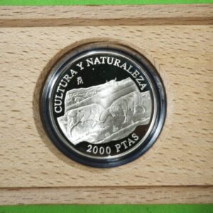 ESPAÑA. AÑO 1994. 2000 PTAS PLATA "TOROS DE LIDIA". PESO 27 GR