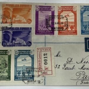 MADRID A FRANCIA (PARIS) , AÑO 1936