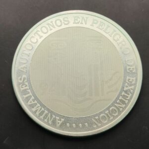 AÑO 1994. MEDALLA CONMEMORATIVA ( 925 ). II SERIE IBEROAMERICANA ANIMALES. PESO 27 GR
